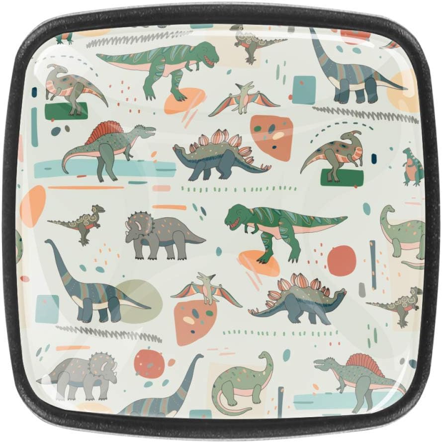 Perillas Tiradores para cocina 4 piezas Cristal Cajón Perillas de