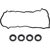 HiSport VS50777R Valve Cover Gasket Set | Compatible with Nissan 2007-2012 Altima 2.5L 2008-2012 Rogue 2.5L 2007-2012 Sentra 2.5L Eng. Code QR25DE