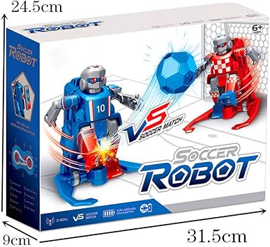 TEEKOO 2.4 GHz RC Soccer Robot Toy, Wireless Remote Control Two ...