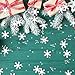 Pangda 60g Snowflake Christmas Confetti Mixed Table Decoration, 4 Pack in Total