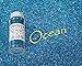 iConnectWith Glitter - Ocean Turquoise Blue, Extra Fine Holographic Turquoise Glitter; Multi-use for Crafts, Decorations, Nail Art, Makeup, Tumblers, Resin Art, and DIY Projects