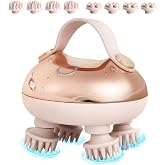 arboleaf Scalp Massager Portable Rechargeable Waterproof Hair Head Massager | 128 massage nodes, 8 removable claws, cat scratcher, gift for Mom Dad