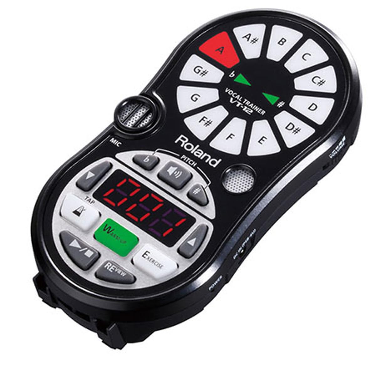 Roland Vt-12-Bk Vocal Trainer Pocket Vocal Coach