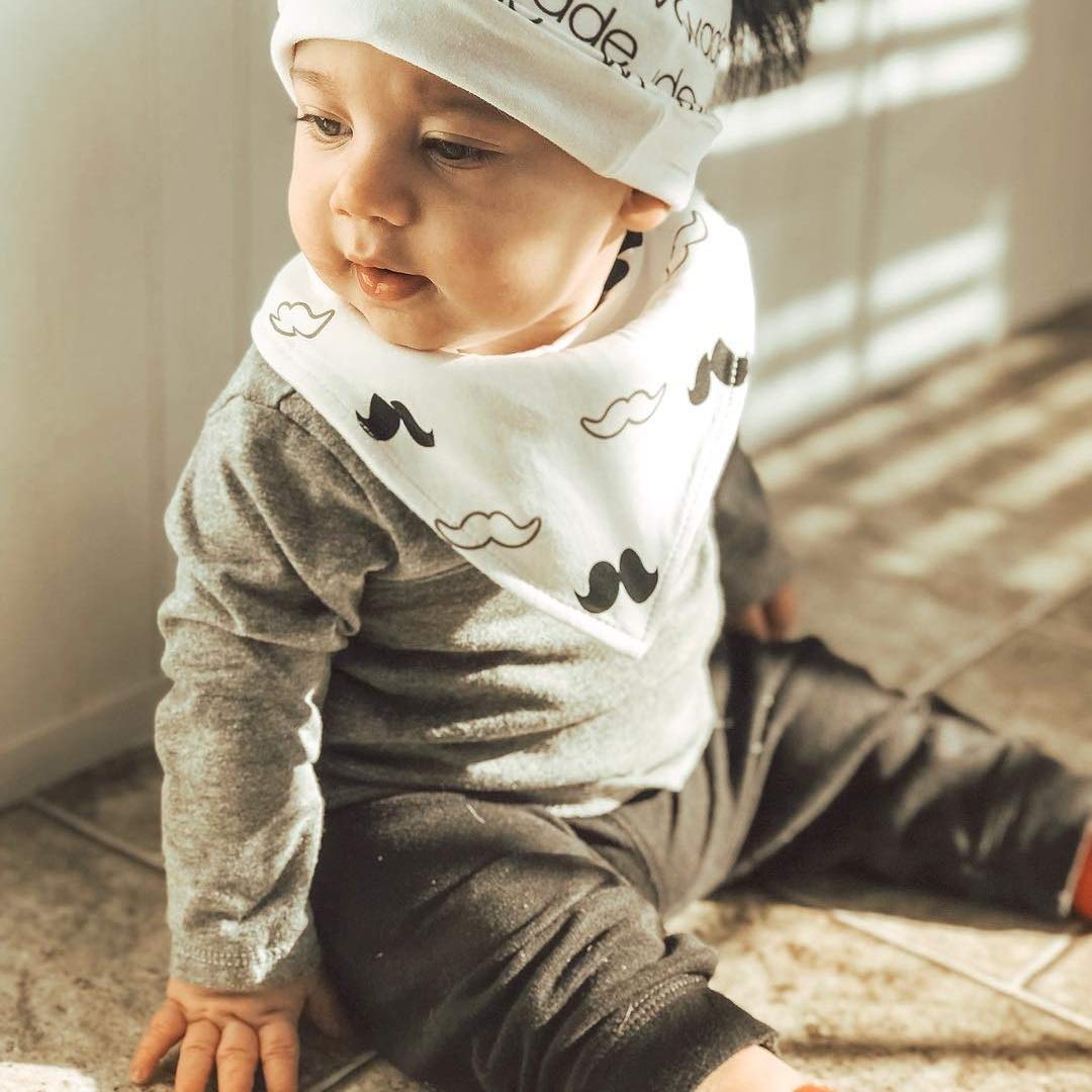 10-Pack Baby Bandana Bibs Upsimples Baby Boys Bibs for Drooling and Teething, Super Absorbent Bibs Baby Shower Gift - Dawn Set: Baby