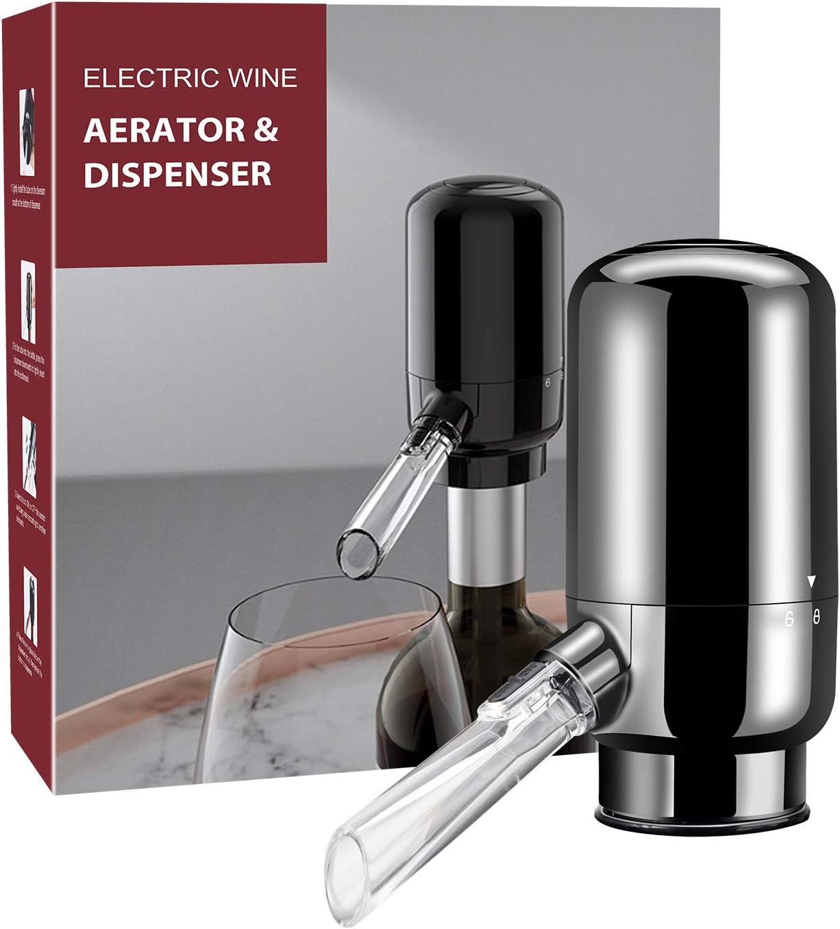victagen Electric Wine Aerator Automatic Wine Dispenser