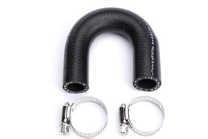 for LS for LT Heater Core Crossover Coolant Bypass Hose with 2 Clamps for Chevy for Pontiac for LS1 for LM7 for LR4 for LQ4 f