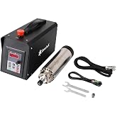 AnoleX 1.5KW CNC Spindle Motor Kits SP-15A, Adjustable Speed &Phi;65mm Air Cooled VFD Spindle with ER11 Collets for CNC Router Machine