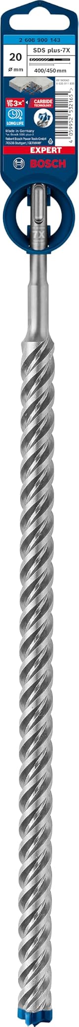 Bosch EXPERT SDS plus-7X Hammer Drill Bit 20 mm Carbide Quick Drill view 2