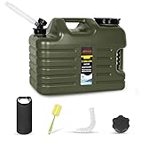 Jeruio 5 Gallon Water Jug, Portable Camping Water