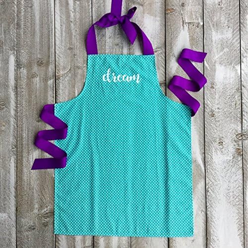 Handmade Polka Dot Dream Apron for Tween Girl