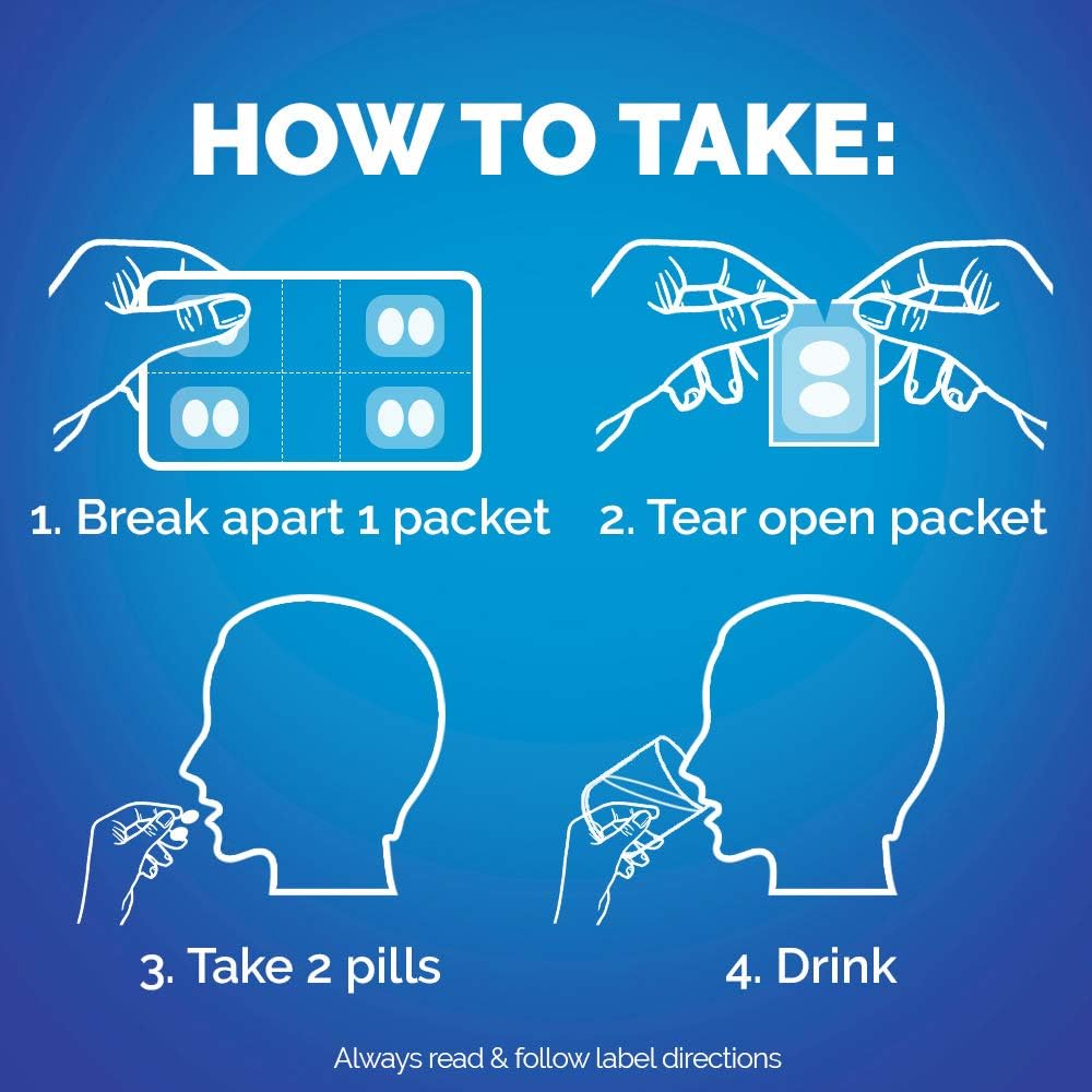 Alka-seltzer Maximum Strength PowerMax Gels with Acetaminophen, Day + Night Cold and Flu Medicine for Adults, 24 Count: Health & Personal Care