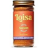 Loisa Sazón Seasoning, USDA Organic, Non-GMO, No-MSG, No Preservatives, No Artificial Coloring, No Artificial Flavors, 2.3oz,