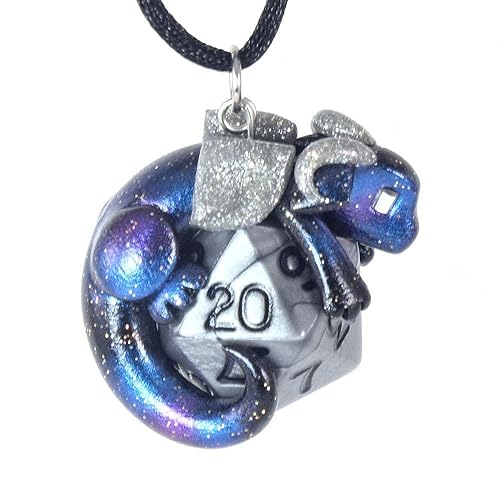 Amazon Com Design Your Own D20 Dragon Pendant Custom Dice Dragon Necklace Handmade design your own d20 dragon pendant custom dice dragon necklace