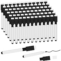 Rnkp Magnetic Whiteboard Erasers Mini 24 Pack Magnetic Dry Erase Erasers 24- Pack - 2x2 Inch Whiteboard Erasers For Classroom & Office Classroom Teacher Supplies