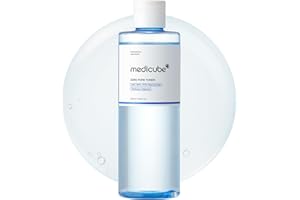 medicube Zero Pore Toner I Exfoliating & Hydrating Blue Bottle Water Toner with AHA, BHA, PHA, Niacinamide, and Panthenol | Korean Skin Care for Pores, Texture, and Moisture Care (8.45 fl. oz.)