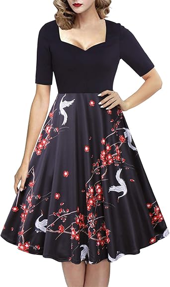 amazon women's vintage dresses