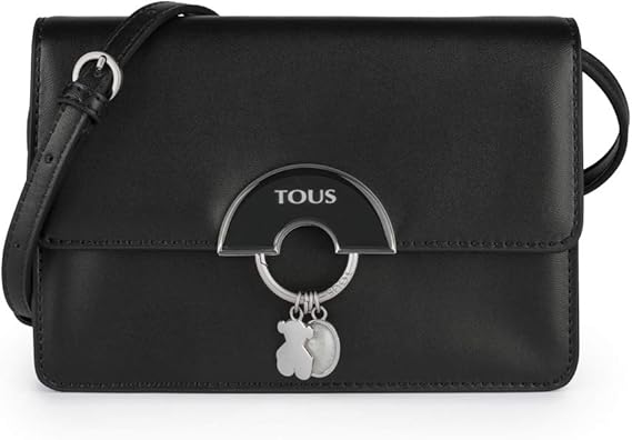 Amazon トウス Tous ショルダーバッグ Hold 合成皮革 ウェストポーチ兼用 ブラック レディース スペインブランド 斜めかけ バッグ