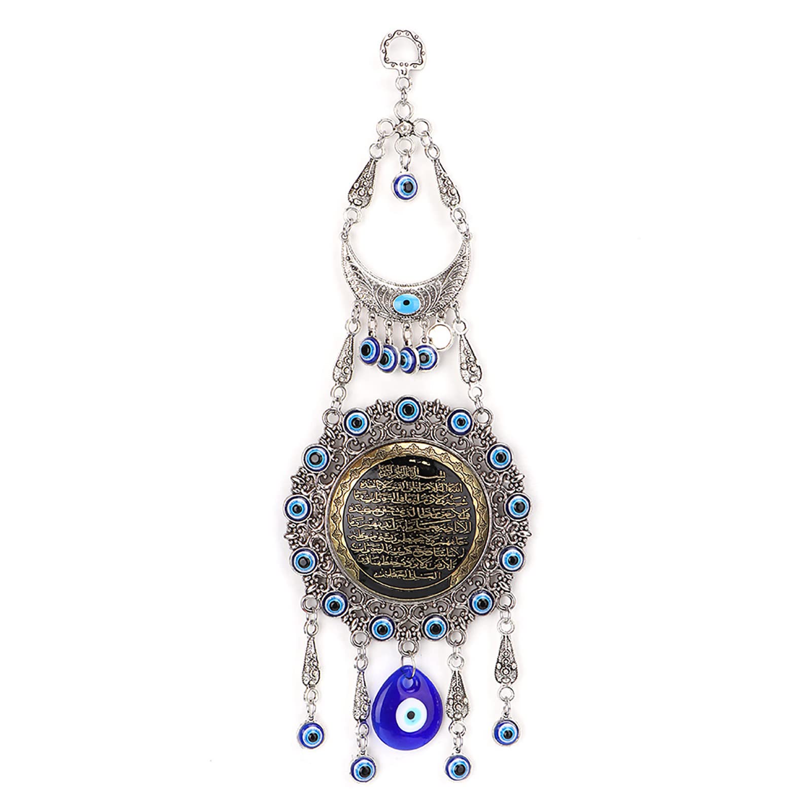 Oumefar Islamic Evil Eye Muslim Amulet Evil Eye Wall Hanging Pendant Home Lucky Protection Wall Hanging Decoration