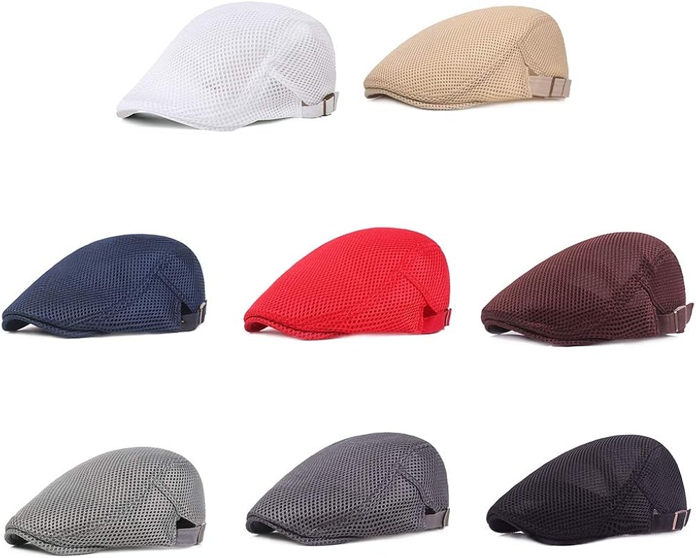 Newsboy Flat Scally Cap Retro Style 