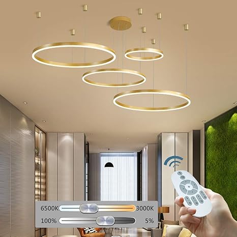 candelabros luces colgantes led lampara