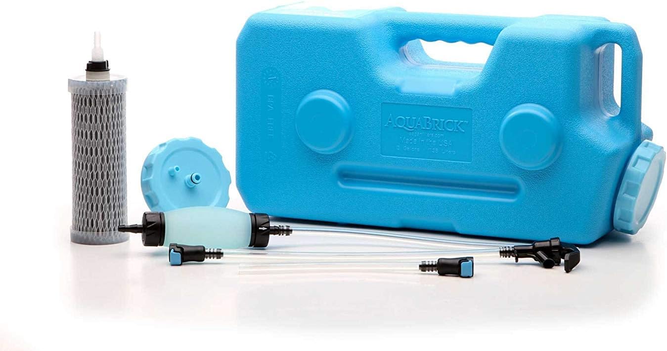 AquaBrick Water Purifier System Camping or Emergency water filter