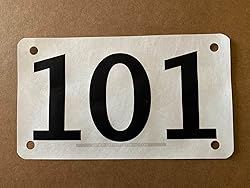 BlueFootedTiming Race Numbers Official Competitor