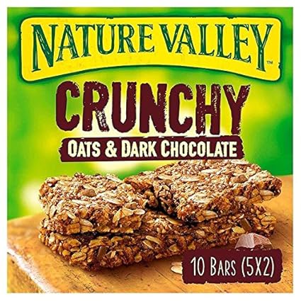 Amazon Com Nature Valley Crunchy Oats Dark Chocolate Cereal Bars 5 X 42g