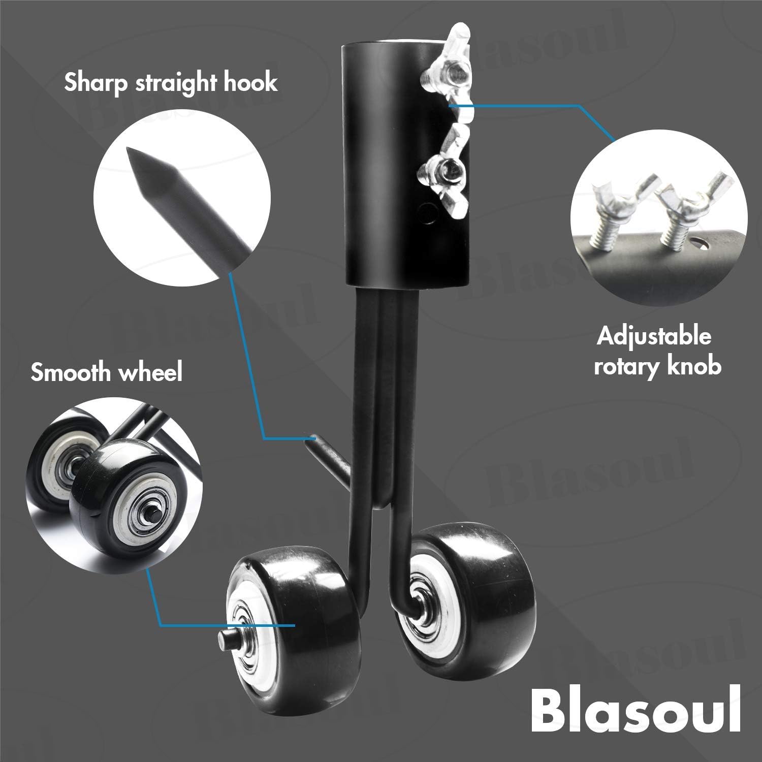 Blasoul Stand Up Weeder and Weed Puller Rolling Weeding Manual Weeder Hand Tool Stainless Steel and High Strength Foot Pedal Weed Puller (1 Pack) : Garden & Outdoor