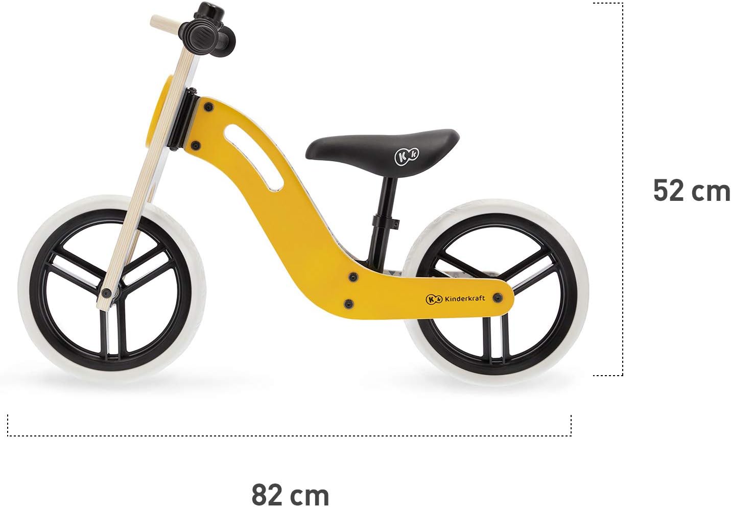 kinderkraft balance bike pink
