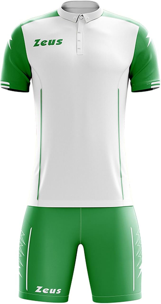Zeus Kit Aquarius Complete Football Soccer Jersey and Shorts Sport