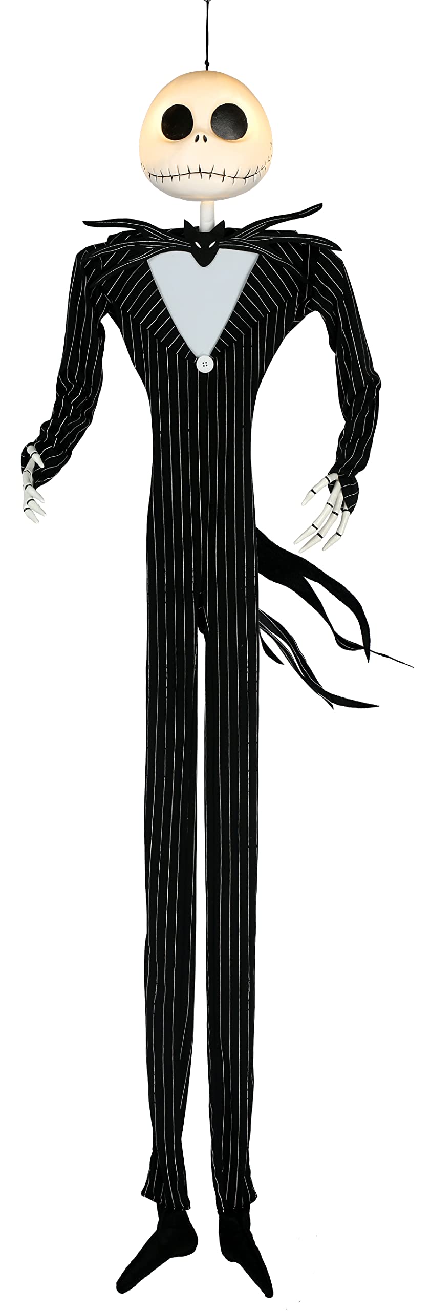 Photo 1 of Disney The Nightmare Before Christmas Jack Skellington Light and Sound Full Size Poseable Hanging Character Decoration