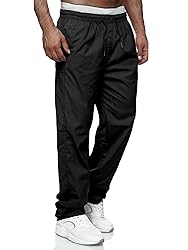 Comdecevis Mens Casual Drawstring Sweatpants with
