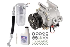 BUYAUTOPARTS! AC Compressor & A/C Kit For Chevy Trailblazer GMC Envoy Buick Rainier Saab 9-7x Isuzu Ascender Olds Bravada 4.2L - BuyAutoParts 60-80265RK New