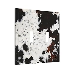 Decorative 2 Gang Double Toggle Light Switch Cover