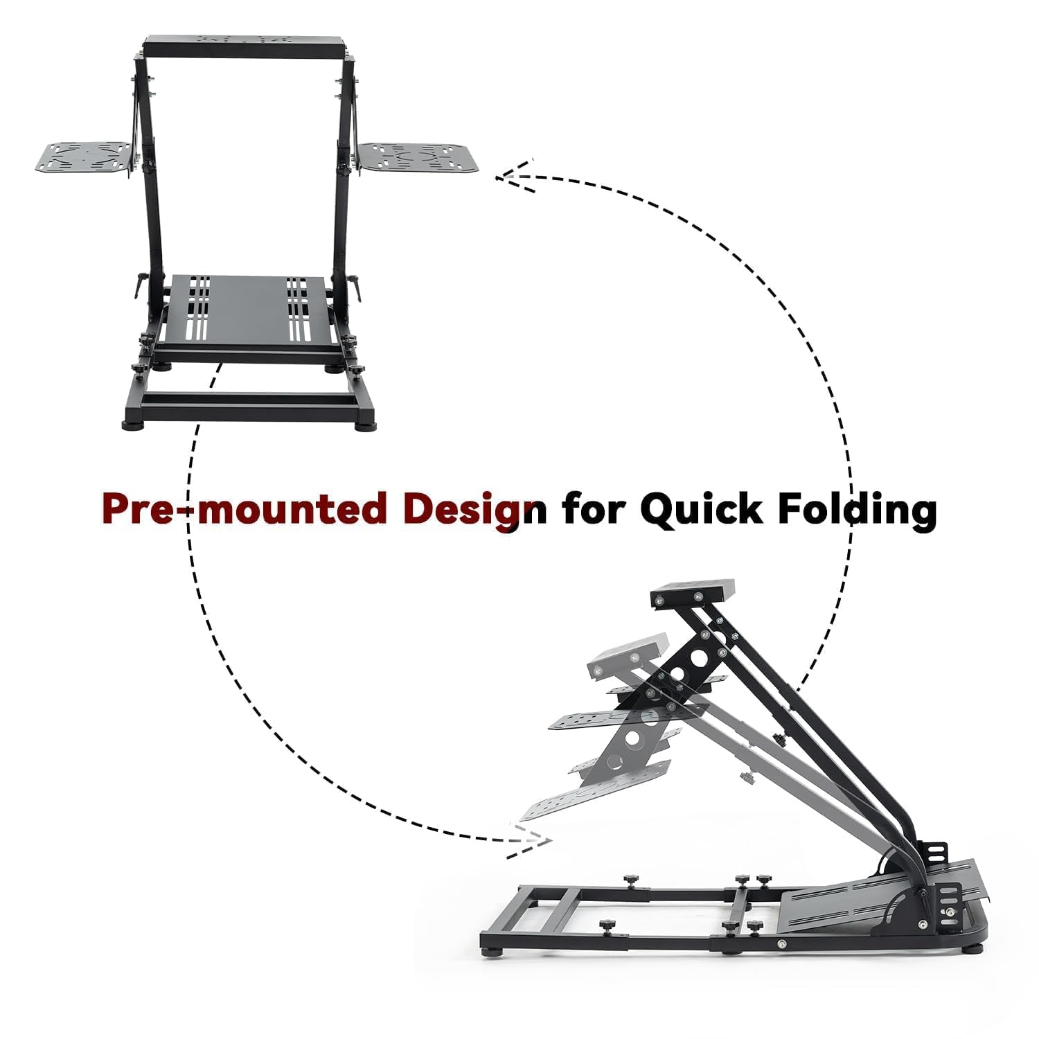 Mua Supllueer Foldable Flight Sim Stand with Multiple Shift Panels fit ...