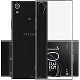 Sony Xperia XA1 Case, EJBOTH TPU Transparent Phone Case Full Protection Back Cover Crystal Clear Soft Silicone Case Phone Accessories Protector Shell For Sony XA1 - Ultra Clear Anti Slip Scratch Resistant.