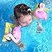 Meland Baby Float - Inflatable Flamingo Float for Kids, Ride-on Baby Pool Float with 2 Swimming Arm Floats for Toddlers Infant Age 6-48 Months, Pink (Flamingo)