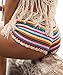 Women Crochet Bikini Set Knit 2PCS Bathing Suit Swimsuit Beachwear