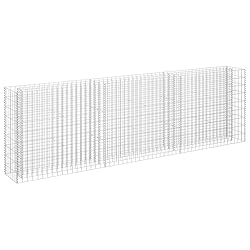 vidaXL Rectangular Gabion Raised Garden Bed