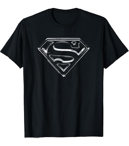 Amazon.com: Superman Man of Steel Red Glyph T-Shirt : Clothing