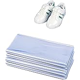 100-Pack Shoe Shrink Wrap Bags - 11x18 Inches Sneaker Heat Shrink Wrap for Men & Women - Shoe Organizer Bags to Prevent Sole Yellowing & Keep Dust Away (100)