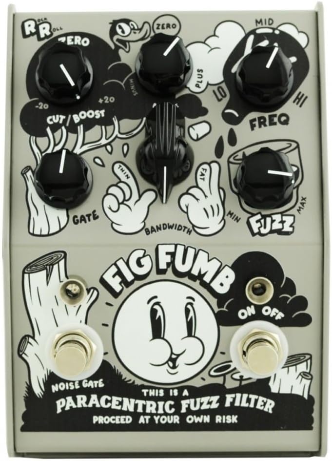 Stone Deaf FX Fig Fumb Paracentric Fuzz Filter With Noise Gate