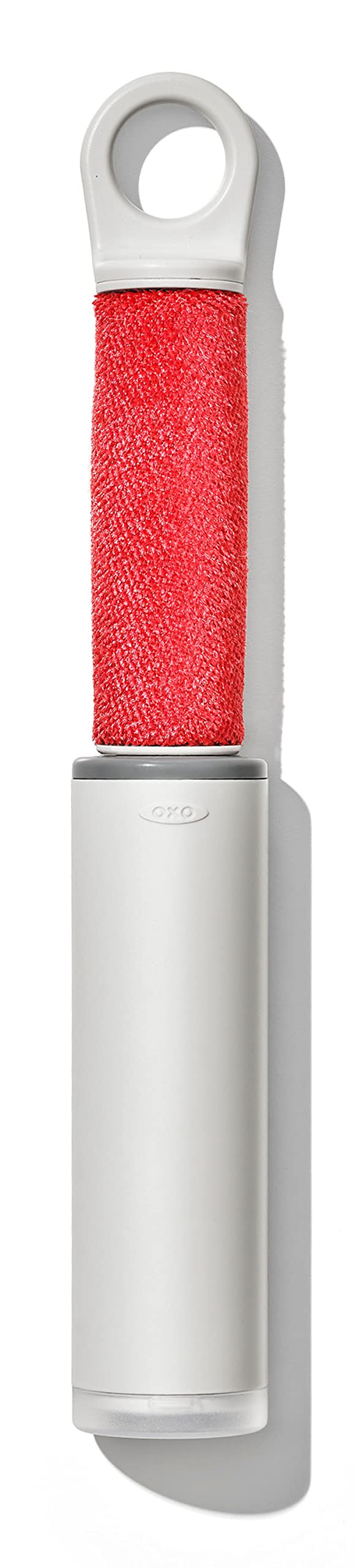 OXO 繰り返し使えて ごみ処理 簡単 コンパクト ローラー クリーナー 毛 糸くず ほこり 取り レッド 縦35x横40x高さ175mm商品画像