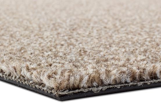 Teppichfliesen Intrigo 50x50cm Selbstliegend Bodenbela Ge Velours Farben Beige Amazon De Baumarkt