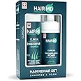 HairMD Transplant Hair Repair Set (100 ml Shampoo + 100 ml Moisturizing Foam), Rich in Biotin, Keratin, Saw Palmetto - for All Hair Types