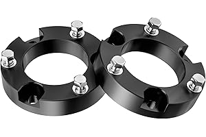 PROEZE 2" Leveling Lift Kits for 2005-2023 Tacoma 2WD 4WD, 2003-2023 4Runner 2WD 4WD and 07-15 FJ Cruiser 2WD 4WD, 2 inch Forged Front Strut Spacers Leveling Kits