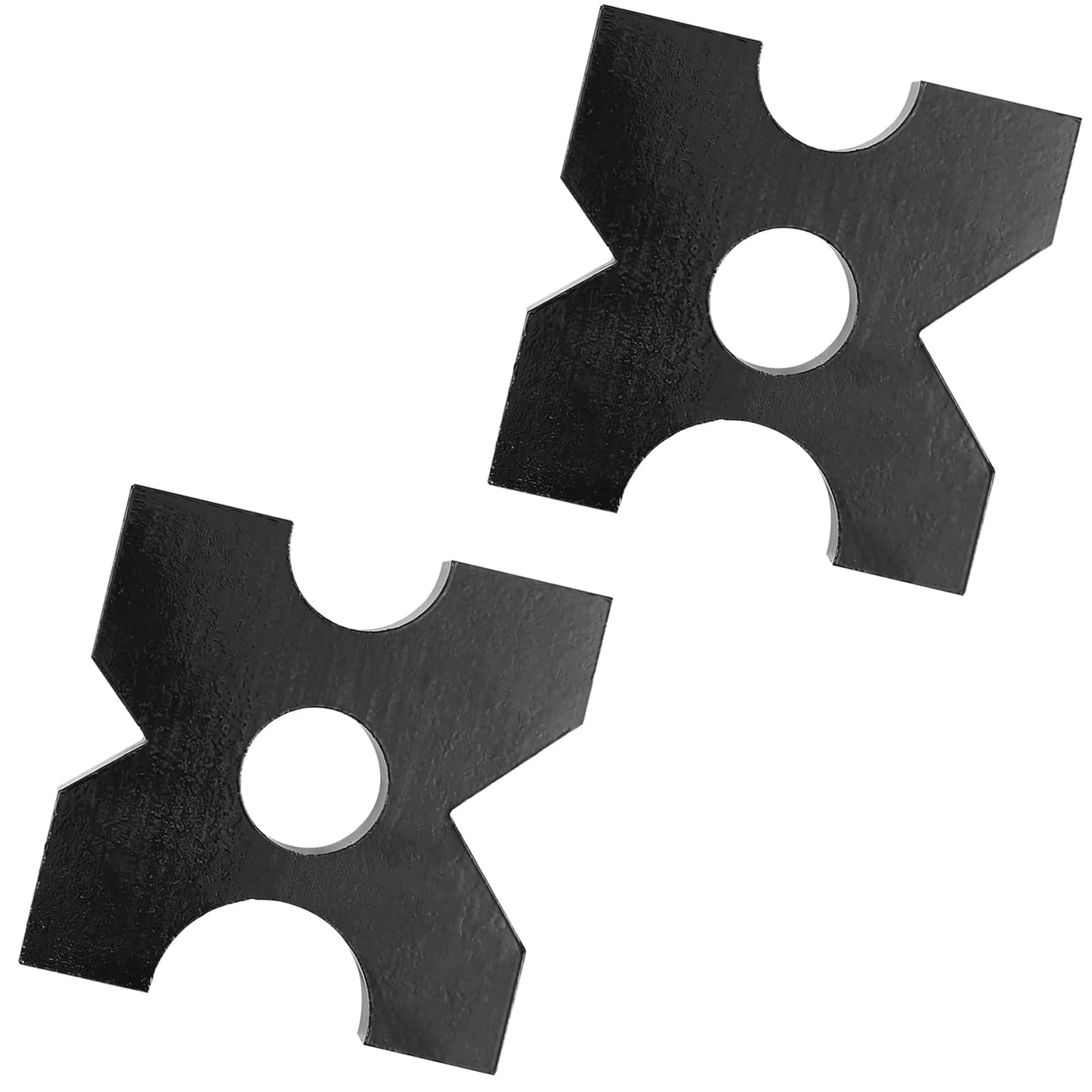 Photo 1 of 2 Pack Arbor Press Plate, 20 T Shop Press Plates AR400F Metal Material, H Frame Thickened Hydraulic Shop Press Plate Tool, 5 Notch (1"X 5"X 5")