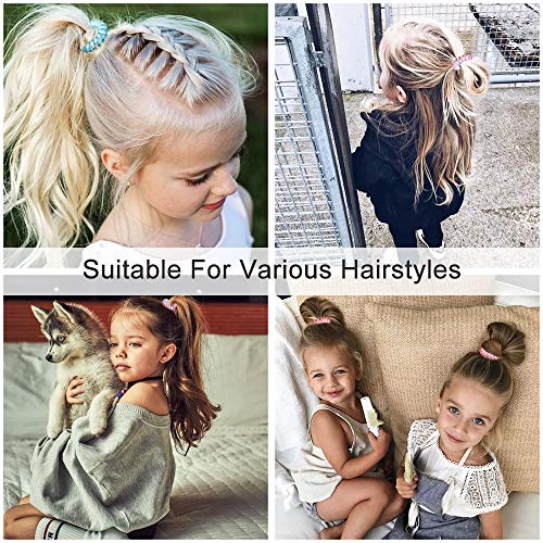 10 PCS Spiral Hair Ties No Crease, Traceless Coil Hair Ties, Phone Cord Hair Ties, Hair Coils, Ponytail Holder, Colorful Hair Ties For Girls Women, Hair Accessories With Hair Ties