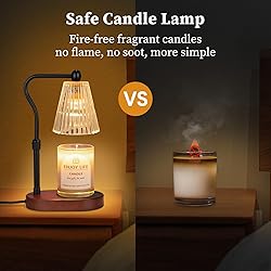 seenlast Candle Warmer Lamp with Timer Dimmer