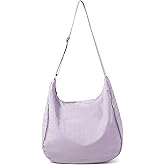 Baggallini Swift Hobo Crossbody Bag for Women - Lightweight 15.7"x16" Travel Purse Handbag Hobo Bag
